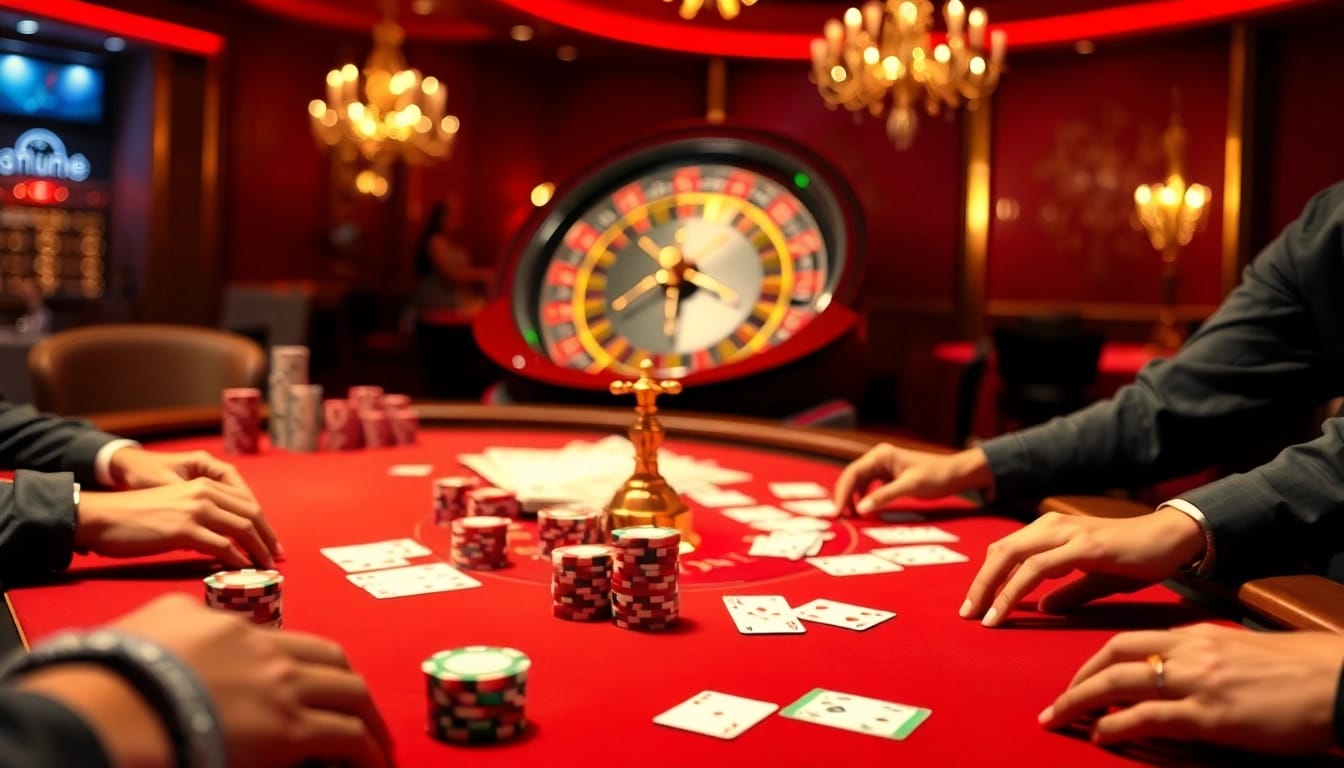 Experience the thrill of casino gaming with 98win. com's vibrant poker scene and roulette excitement.