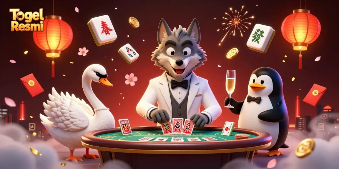 Experience thrilling gameplay at Togel Resmi with captivating characters at the baccarat table.