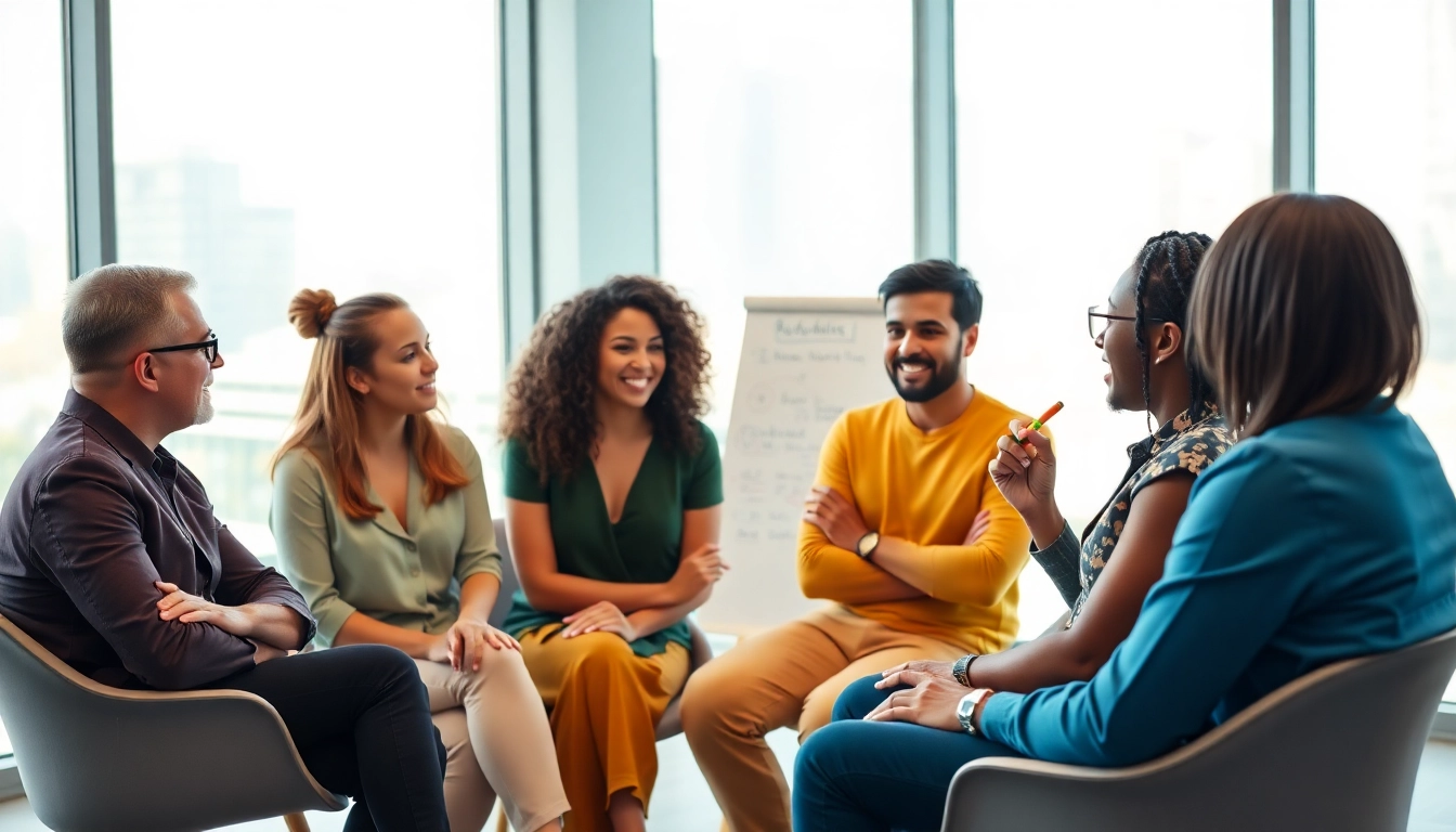 How to find my perfect career through engaging coaching sessions in a modern office.