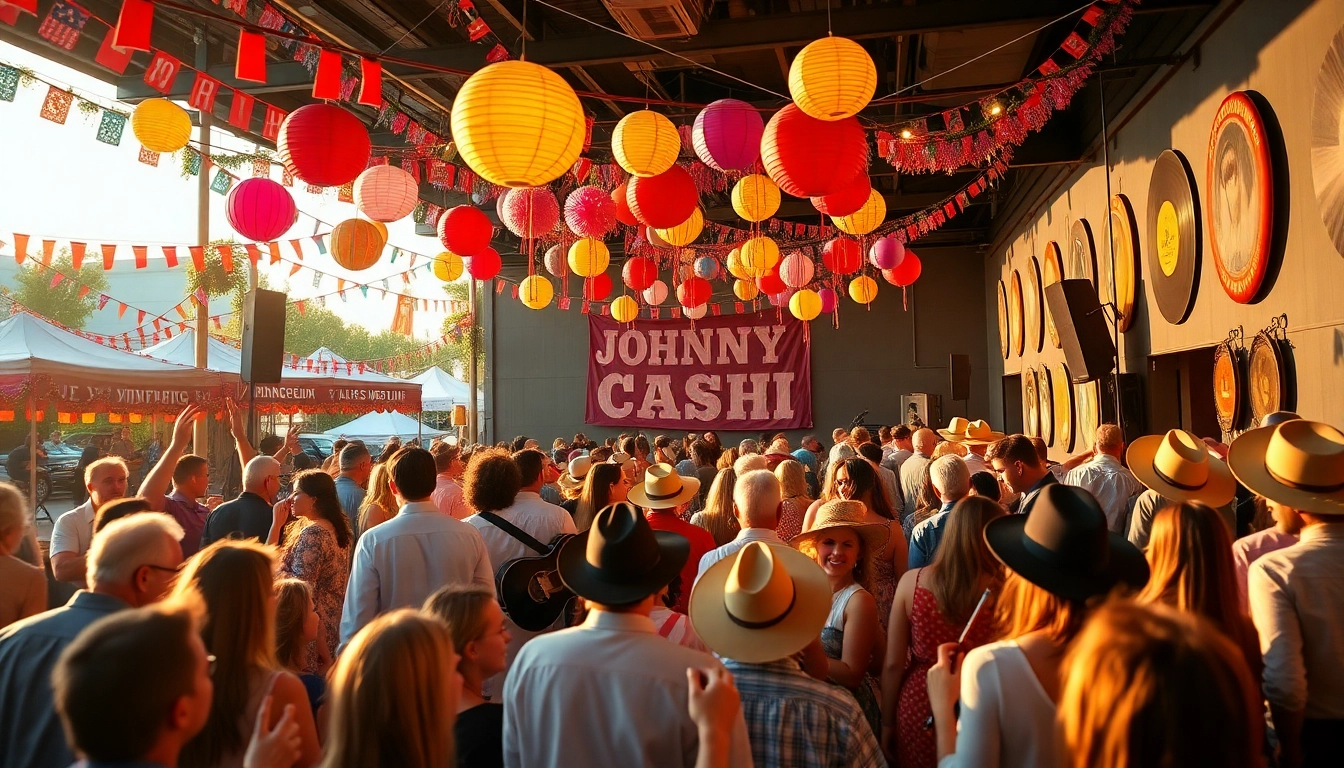 Experience the vibrant Johnny Cash Birthday Bash at johnnycashbirthday.com, featuring live music and festive decor.
