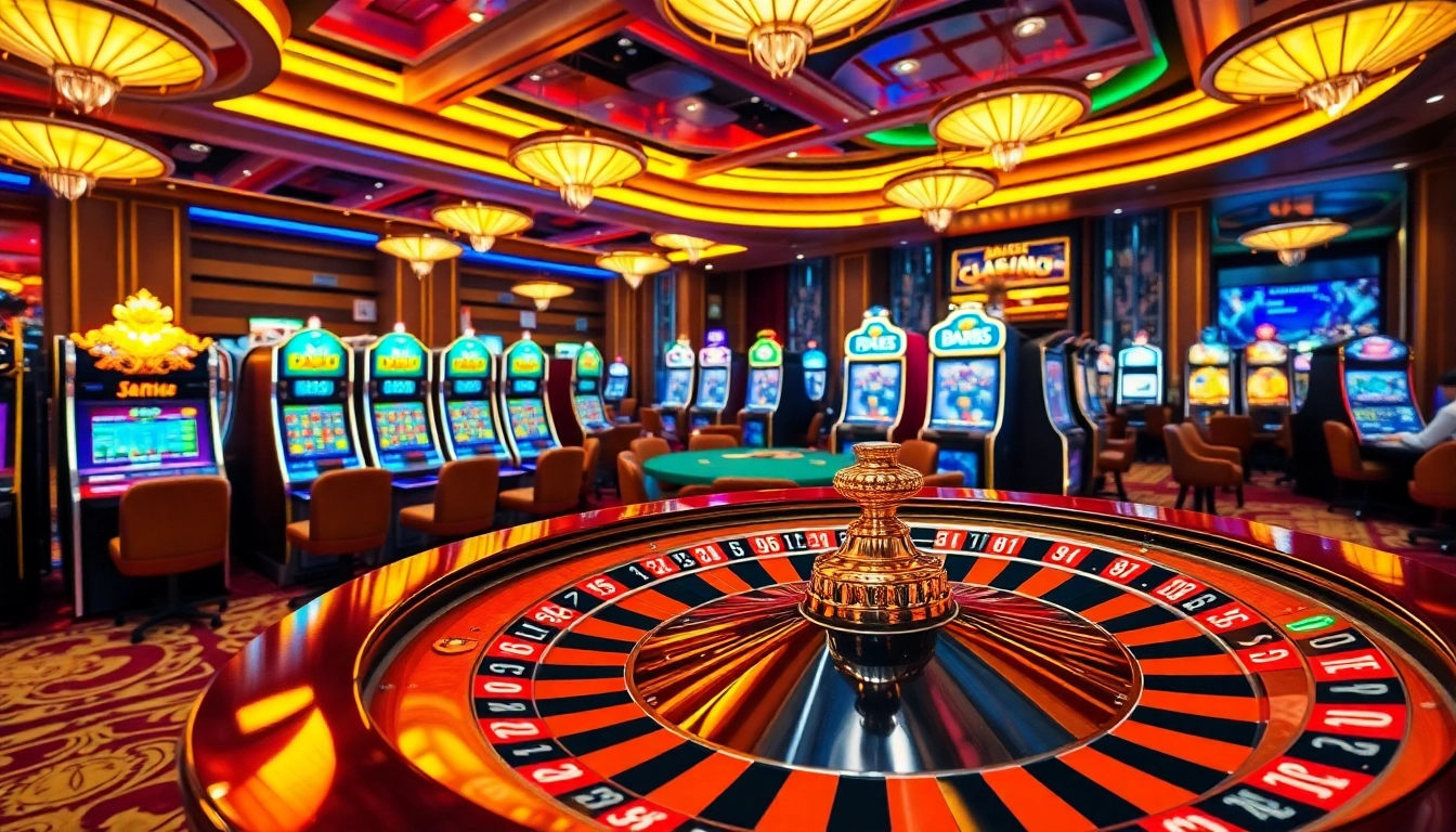 Experience the thrill of winning big at kim88's luxurious casino gaming floor.