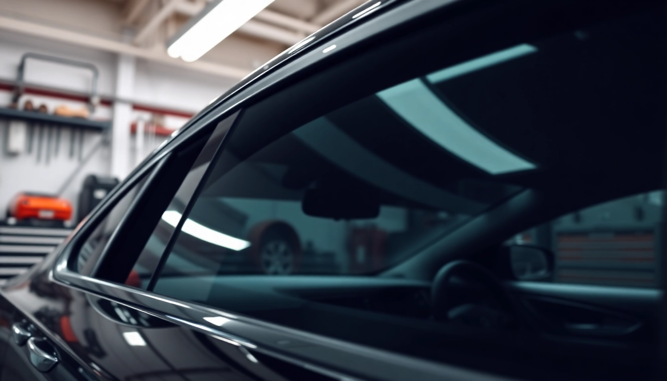 Enhance your vehicle's look with window tint near me, showcasing premium installation and modern design.
