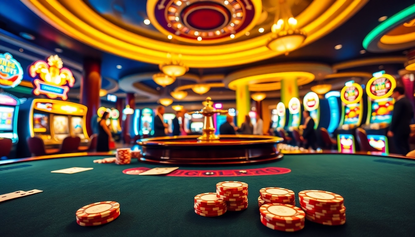 Excited players at a luxurious casino table showcase the thrilling experience of betting at 8DAY.