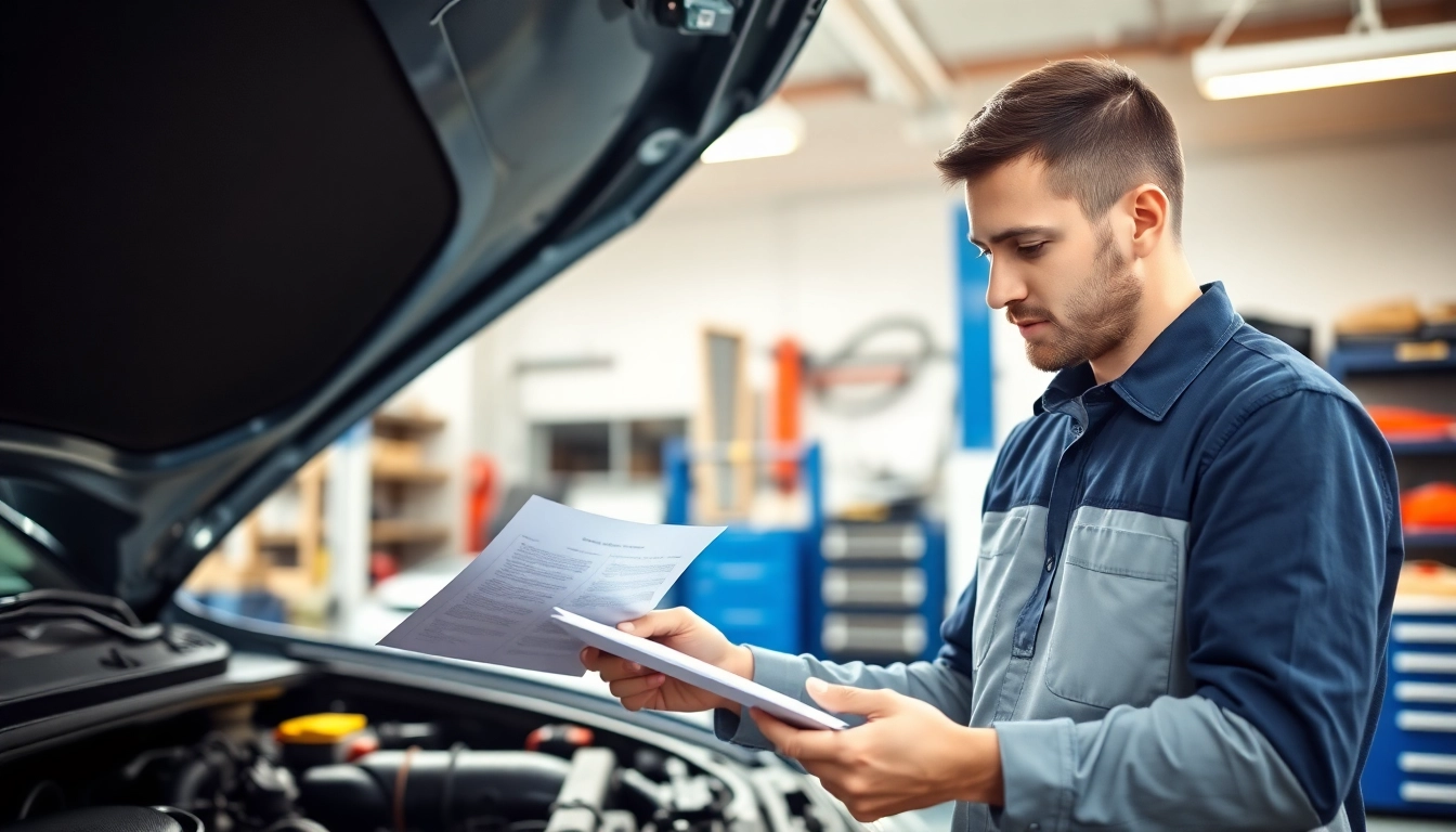 Inspect a vehicle under the bumper to bumper extended warranty during a professional service.