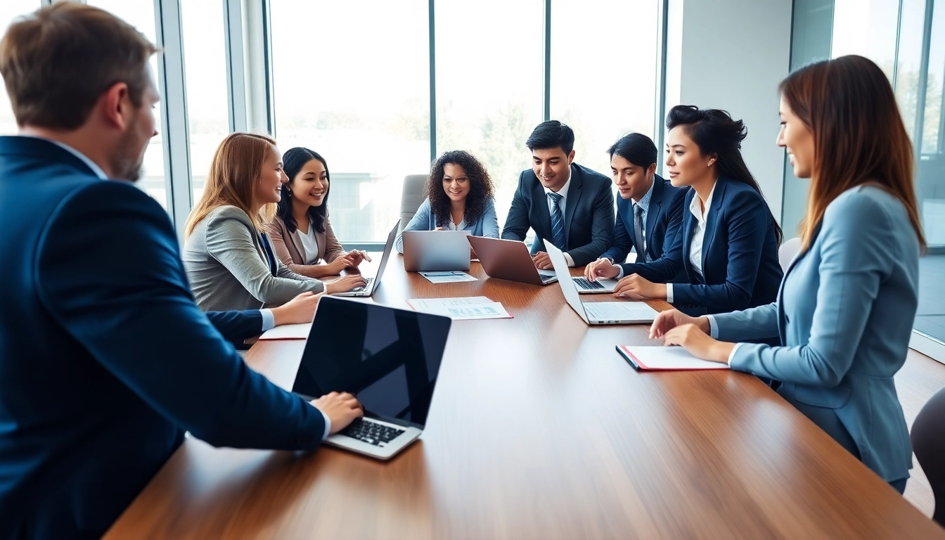 Engaging team discussion on Acquisition Planning in a modern office setting.
