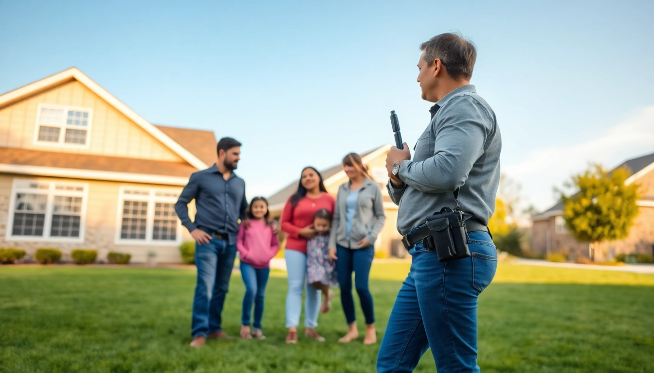 Family Protection specialist ensuring safety for a family at home, promoting security and wellbeing.