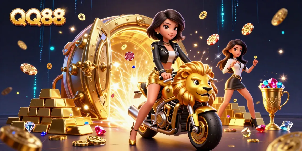 Engage in thrilling games at QQ88 with dazzling treasures and energetic gameplay.