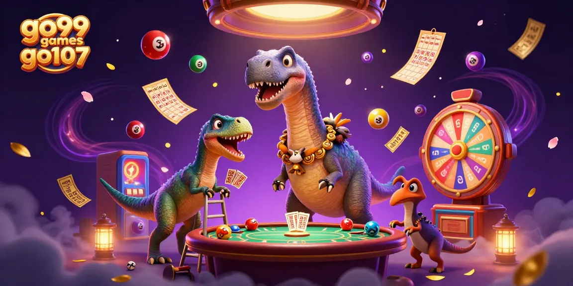 Join the excitement with go99 games go107 at a thrilling casino scene featuring dynamic characters and vibrant elements.