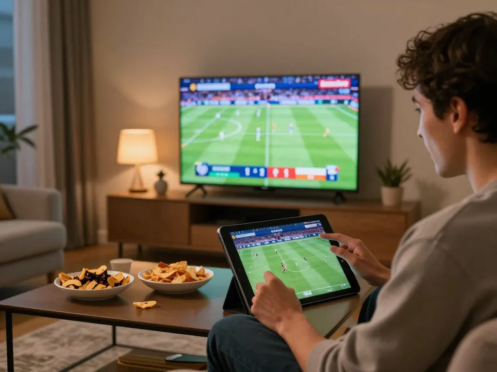 Socolive live streaming football match while engaging in online sports betting.