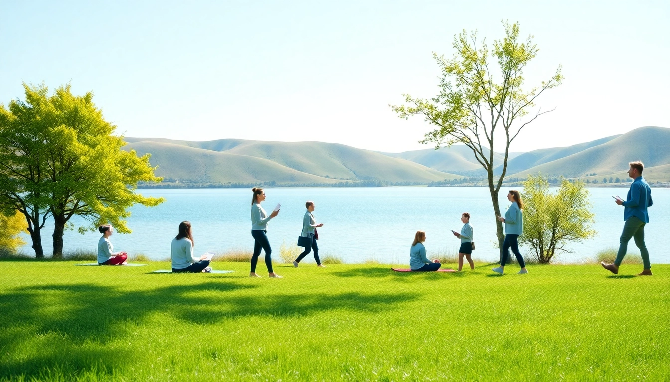 Improve mental wellness through serene outdoor activities and self-care practices.