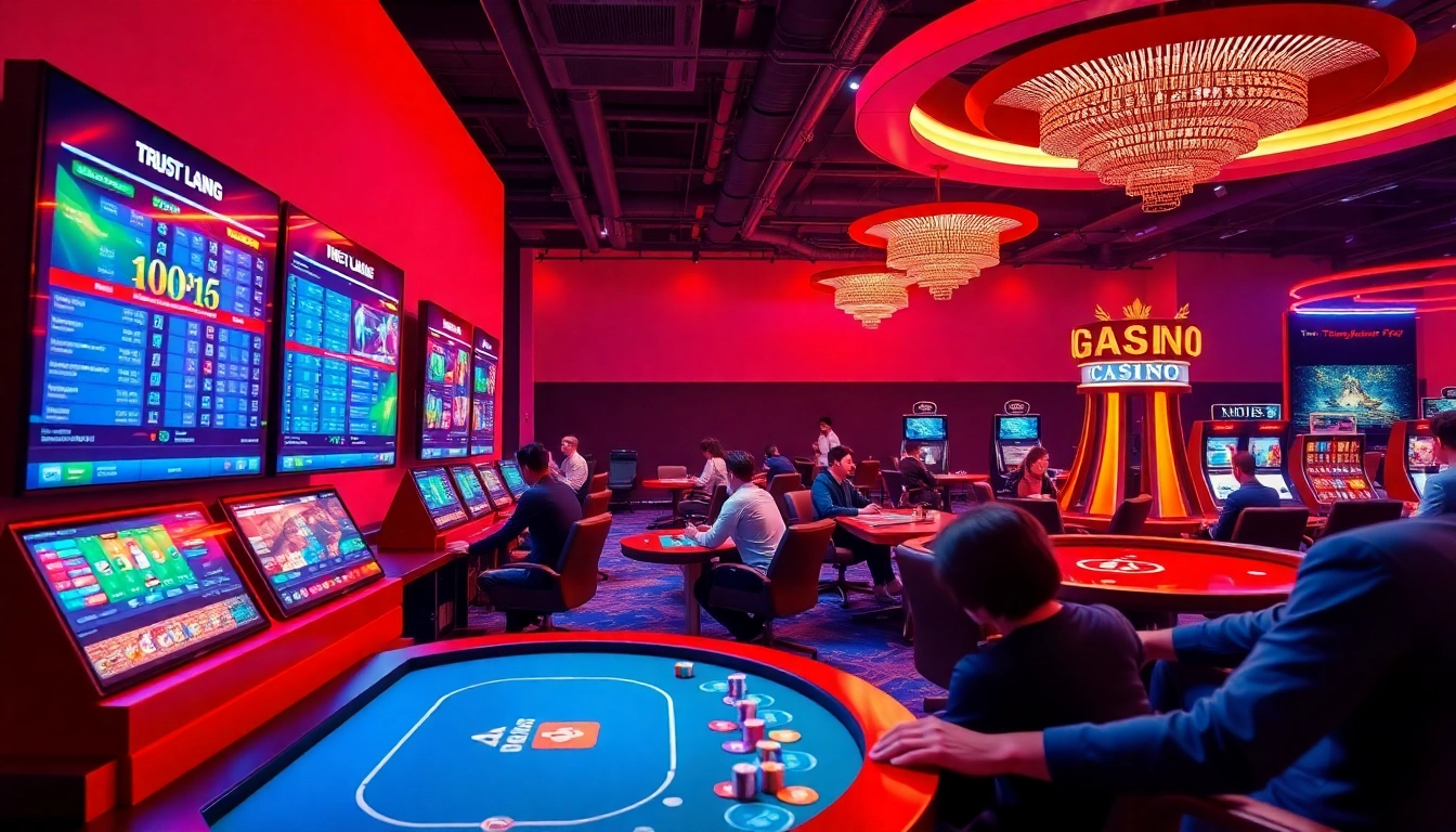 Engaging online gaming scene at tk88win.live showcasing casino excitement.
