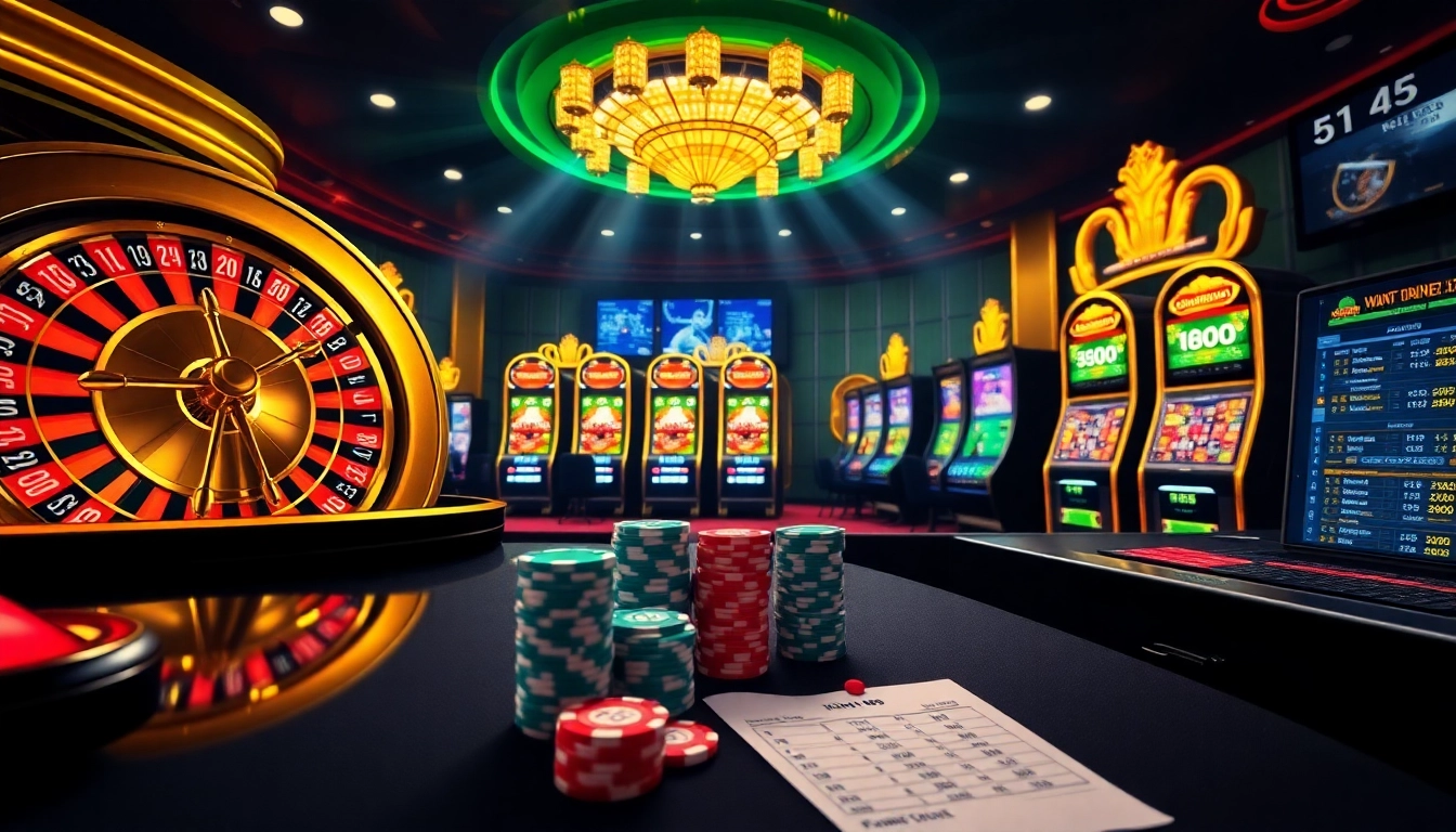 Experience vibrant action on trang chủ kim88 with dynamic gambling elements like roulette and slot machines.