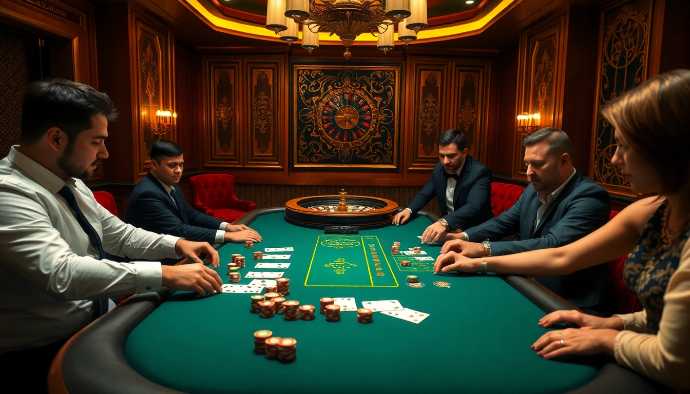 Experience the excitement of high-stakes poker at 33WIN's luxurious casino.