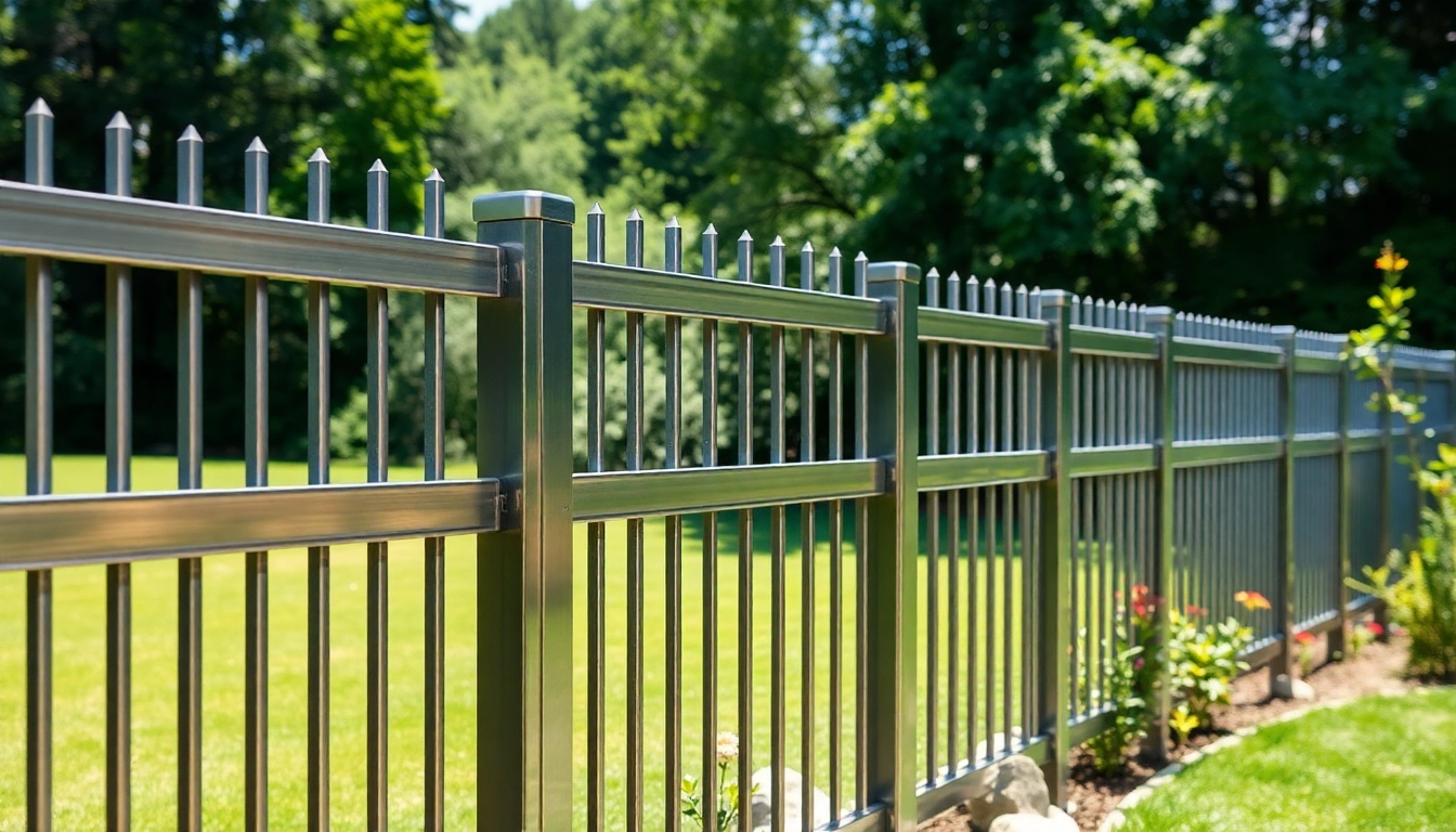 View of high-quality metal fence panels from www.metalfencepanels.co.uk enhancing garden security and aesthetics.