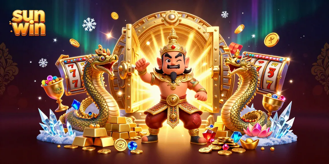 Engage in thrilling gameplay at sun win with immersive slot reels and dynamic treasure elements.