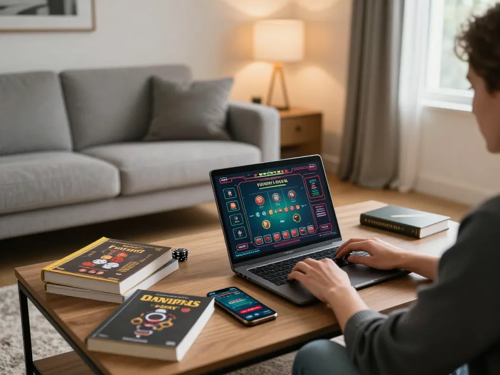 Experience strategic online gaming at TG88 with focused players in a cozy home setting