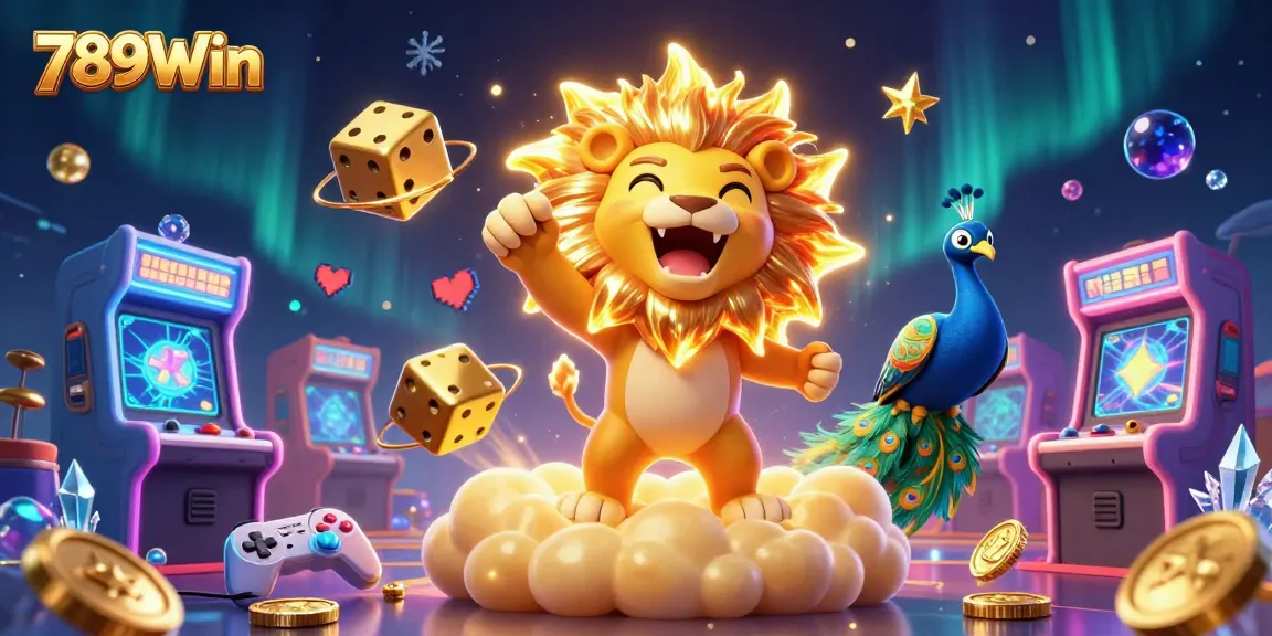 Experience thrilling moments with 789Win's vibrant casino world featuring colorful characters and rich gaming elements.